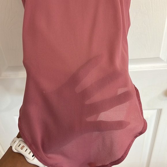 Mesh Pink Bodysuit - Picture 3 of 4